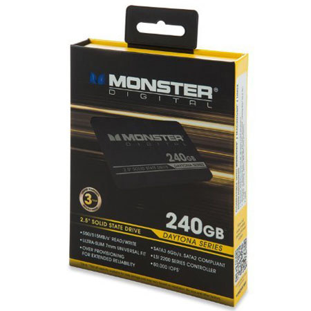 Monster Digital DAYTONA 240GB Solid State Drive (Bare Drive)