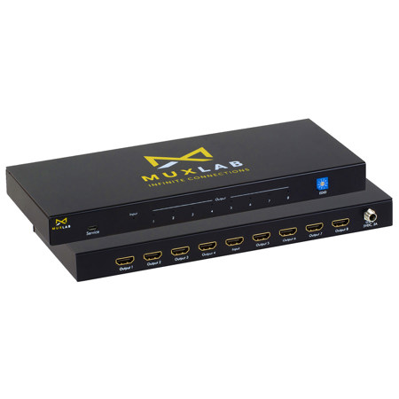 Muxlab 1x8 4K Ultra HD HDMI 2.0 Splitter