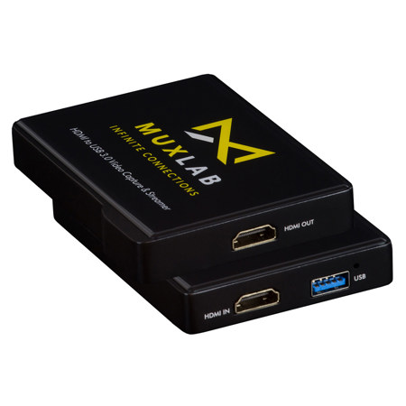 Muxlab HDMI to USB 3.0 Video Capture and Streamer