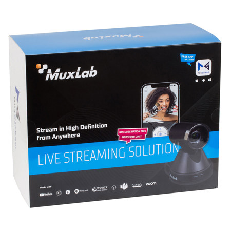 Muxlab MuxStream Live Streaming Solution with PTZ Camera