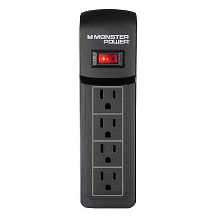 Monster Cable Essentials 410 Four Surge Protected Outlets