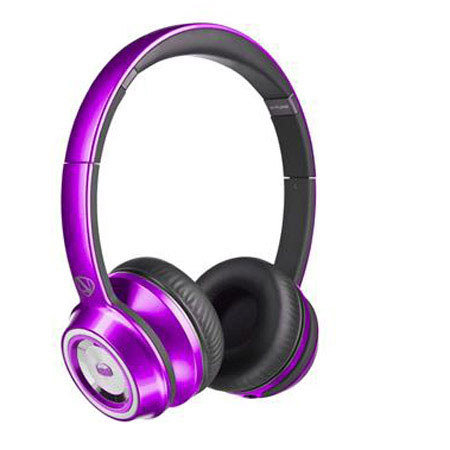 Monster NCredible Ntune Candy On-Ear Headphones, Purple