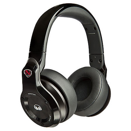 Monster NCredible N-Pulse Over-Ear Headphones, Black