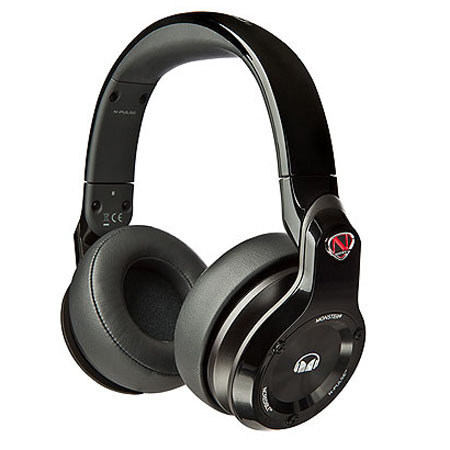 Monster NCredible N-Pulse Over-Ear Headphones, Black