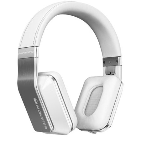 Monster Inspiration Active Noise Cancelling Over-Ear Headphones, White