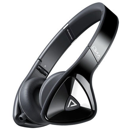 Monster DNA On-Ear Headphones, Black with Satin Chrome/Dark Gray