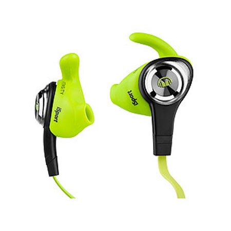 Monster iSport Intensity In-Ear Headphones, Green