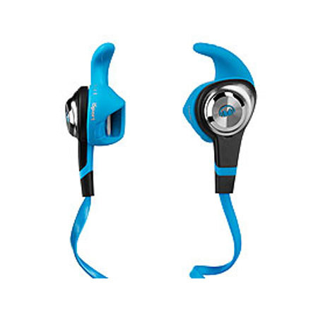 Monster iSport Strive In-Ear Headphones, Strive Blue