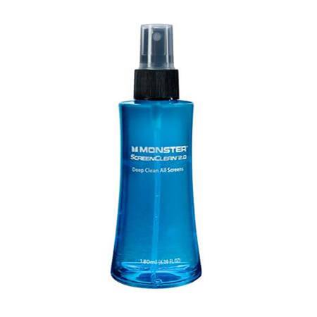 Monster Cable 6.1 oz (180ml) ScreenClean 2.0 Spray with Cleaning Cloth