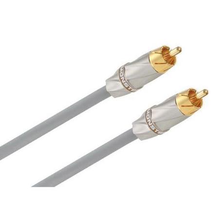 Monster Cable 12' Silver High-Performance Subwoofer Cable