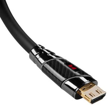 Monster Cable UltraHD Black Platinum Ultimate High Speed HDMI Cable, 10'