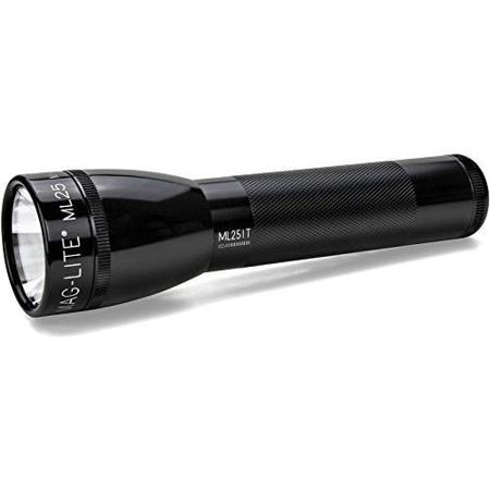 MagLite ML25IT 2-Cell C Xenon Incandescent Flashlight, 30 Lumens, Black