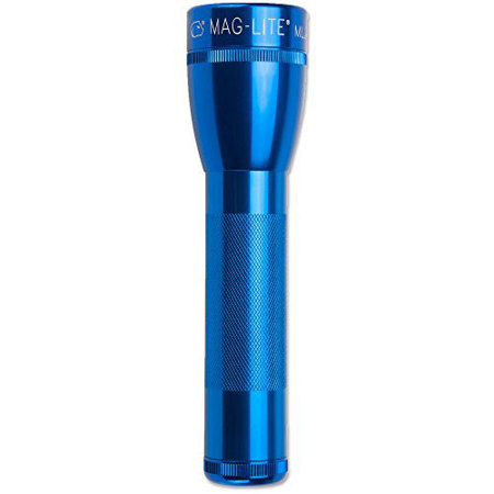 MagLite ML25IT 2-Cell C Xenon Incandescent Flashlight, 30 Lumens, Blue