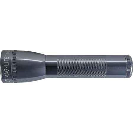 MagLite ML25LT 2-Cell C LED Flashlight, Blister Packaging, Gray