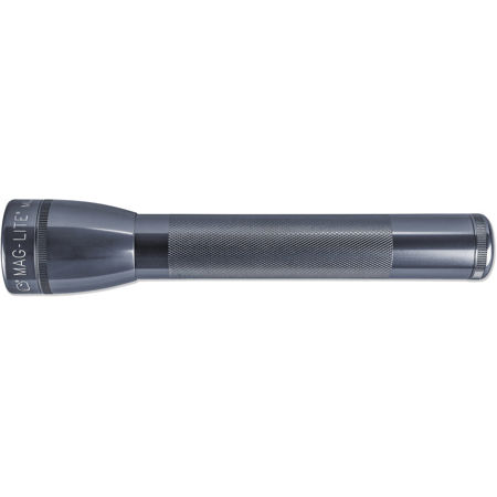 MagLite ML25LT 3-Cell C LED Flashlight, Blister Packaging, Gray