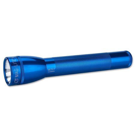 MagLite ML25LT 3-Cell C LED Flashlight, Chipboard Packaging, Blue