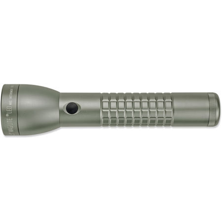 MagLite ML300LX 2-Cell D LED Flashlight, Stealth Matte, Blister, Foliage Green