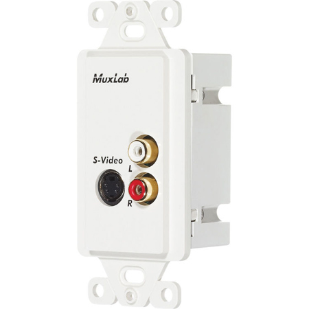 Muxlab S-Video/Hi-Fi Wall Balun, United States