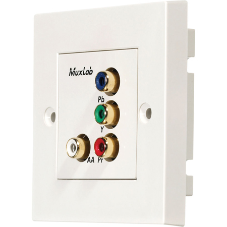 Muxlab Component Video/Analog Audio Wall Balun, United Kingdom