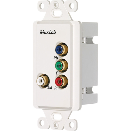 Muxlab Component Video/Analog Audio Wall Balun, United States