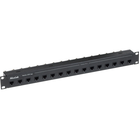 Muxlab VideoEase Passive CCTV Hub, UTP/Coax