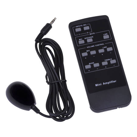 Muxlab Handheld Remote Control and IR Sensor Kit for Audio Zone Amplifier