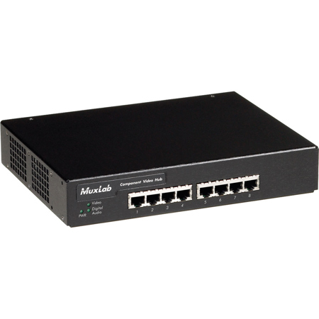 Muxlab Component Video Hub, 8 Ports, 220-240V