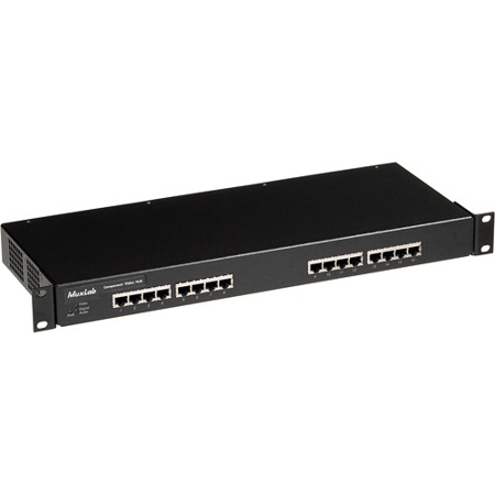 Muxlab Component Video Hub, 16 Ports, 110V