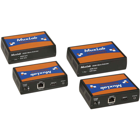 MuxLab UHD-4K HDMI Kit Long-Reach Extender Kit, HDBT