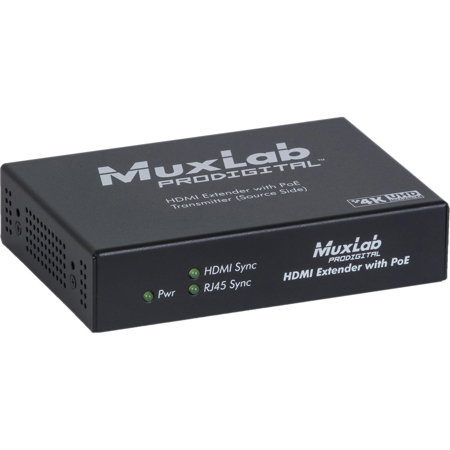 Muxlab 4K UHD HDMI HDBaseT Lite Transmitter with PoE
