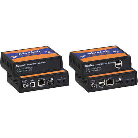 Muxlab 4K UHD HDMI/USB 2.0 Extender Kit