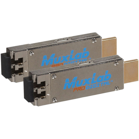 Muxlab 4K UHD Mini HDMI Fiber Extender Kit