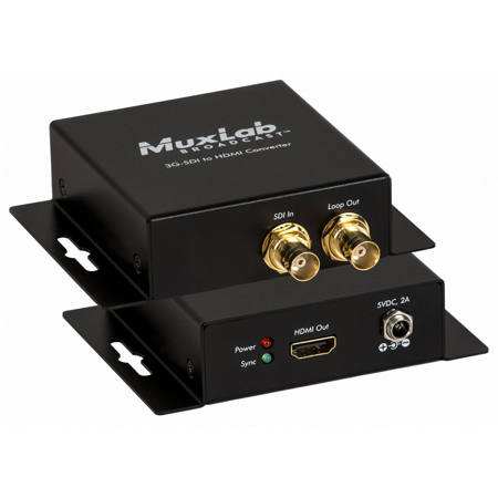 Muxlab 3G-SDI to HDMI Converter