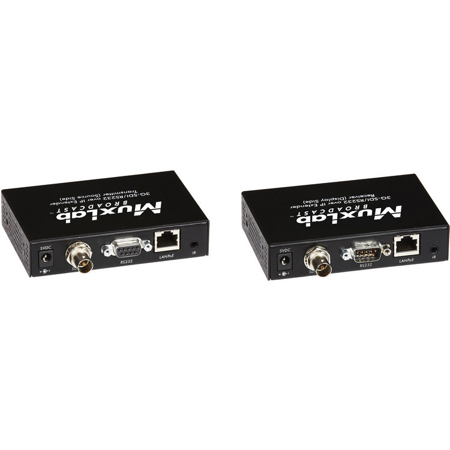 Muxlab 3G-SDI Over IP Extender Kit with PoE