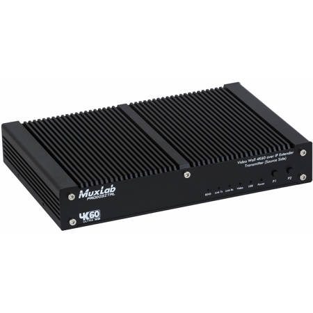 Muxlab 4K UHD AV Over IP Uncompressed Fiber Transmitter, US