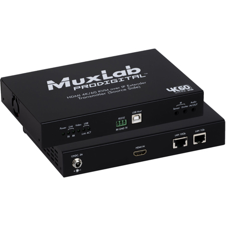 Muxlab 4K UHD HDMI KVM Over IP Extender Transmitter