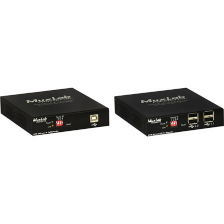 Muxlab KVM DVI Over IP PoE Extender Transmitter