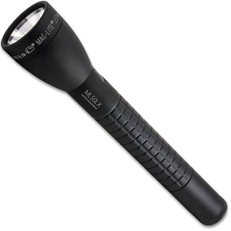 MagLite ML50LX 3-Cell C LED Flashlight, Stealth Matte Finish, Chipboard, Black