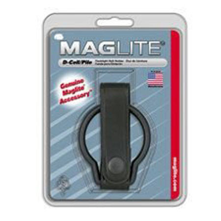 Maglite ASXD056 Basketweave D-Cell Leather Belt Holder