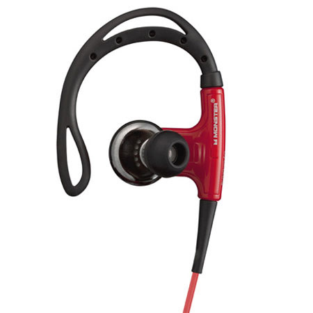 Monster Cable PowerBeats Sport In-Ear Headphones, Red