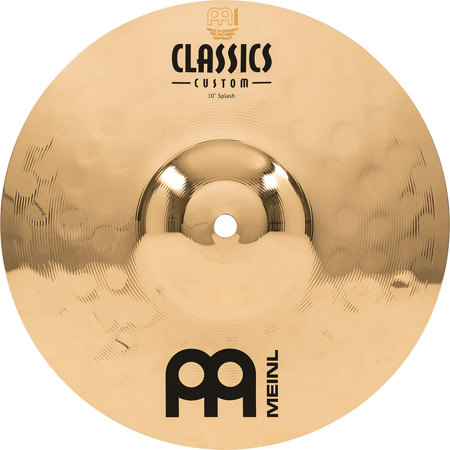 Meinl 10" Classics Custom Splash Cymbal, Thin, Brilliant Finish