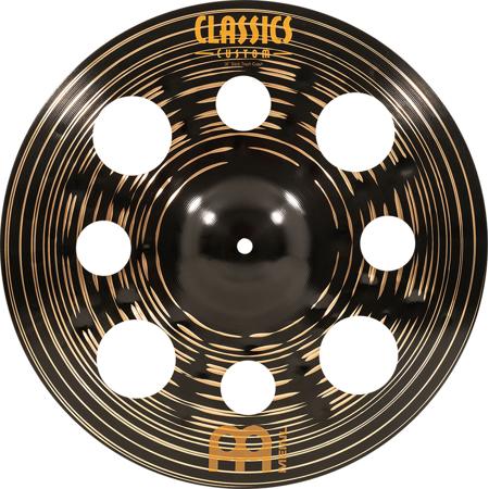 Meinl 16" Classics Custom Dark Trash Crash Cymbal, Thin