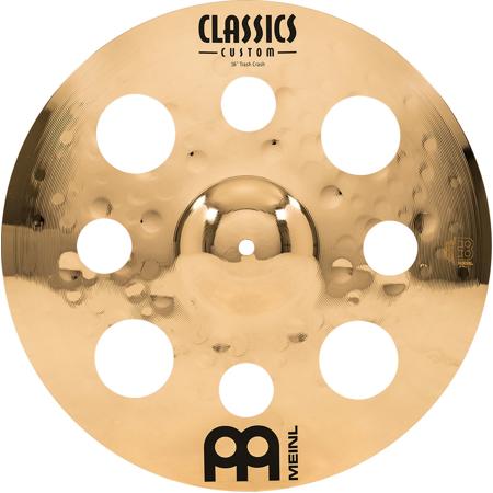 Meinl 16" Classics Custom Trash Crash Cymbal, Thin, Brilliant Finish