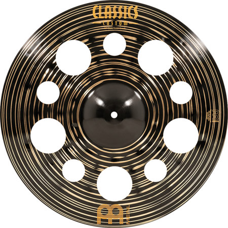 Meinl 18" Classics Custom Dark Trash Crash Cymbal, Thin