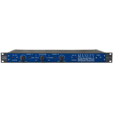 Manley Labs Dual Mono Microphone Preamplifier, 30th Anniversary Limited Edition