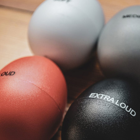 Meinl 4-Piece Egg Shaker Set with Soft to Extra Loud Volume