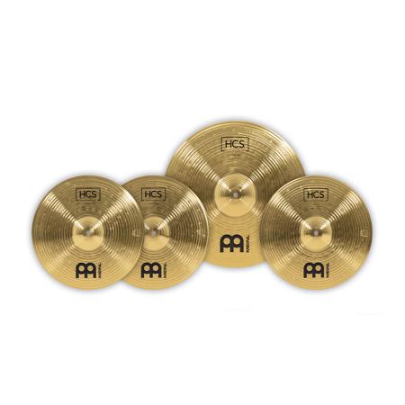 Meinl HCS Basic Cymbal Set w/14" Hi-Hat, 18" Crash-Ride & Free 14" Crash Cymbal