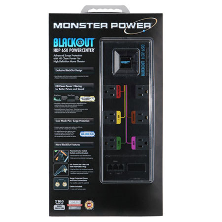 Monster Cable HDP 650 Power Blackout Powercenter