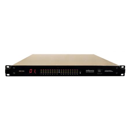 Millennia HV-316 16-Channel Remote Dante Network Microphone Preamplifier