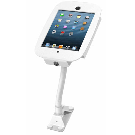 Maclocks Flex Flex Arm with iPad Mini Enclosure for iPad Mini 1/2/3, White
